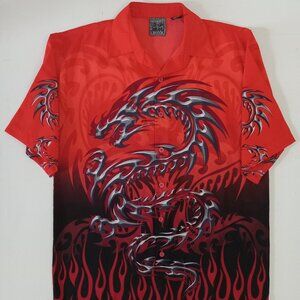 Vintage Bowling Shirt, XL